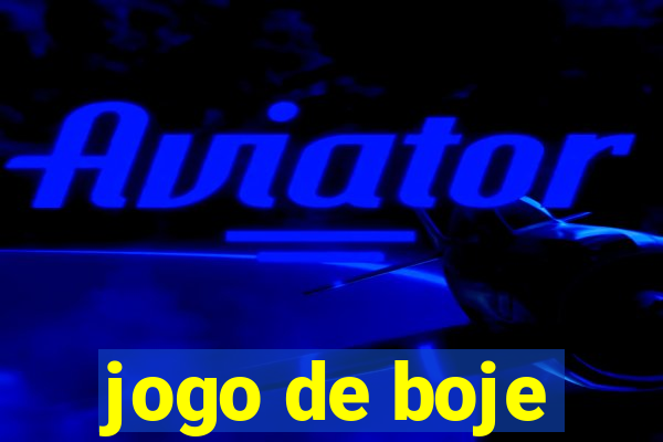 jogo de boje